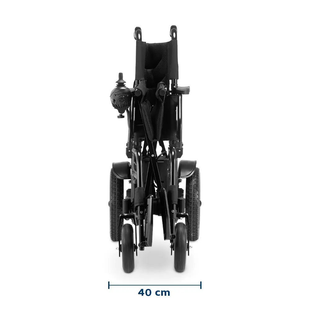 Cadeira de Rodas Motorizada Dobrável até 120 kg Assento de 48 cm D800 Dellamed, da Dellamed, foto 3