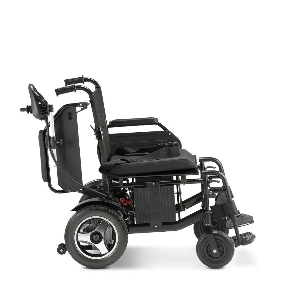 Cadeira de Rodas Motorizada Dobrável até 120 kg Assento de 48 cm D800 com Apoio de Cabeça Dellamed, da Dellamed, foto 7