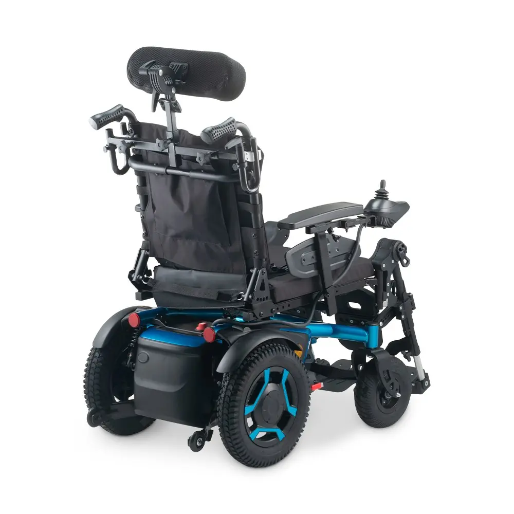 Cadeira de Rodas Motorizada Optimus Med Dellamed, assento ajustável, até 136kg, da Dellamed, foto 6
