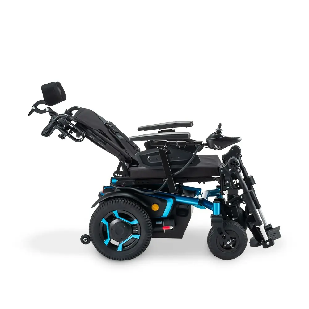 Cadeira de Rodas Motorizada Optimus Med Dellamed, assento ajustável, até 136kg, da Dellamed, foto 7