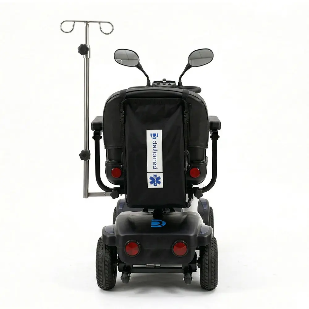Cadeira Motorizada Scooter Médica LB Light Dellamed até 136kg, da Dellamed, foto 5