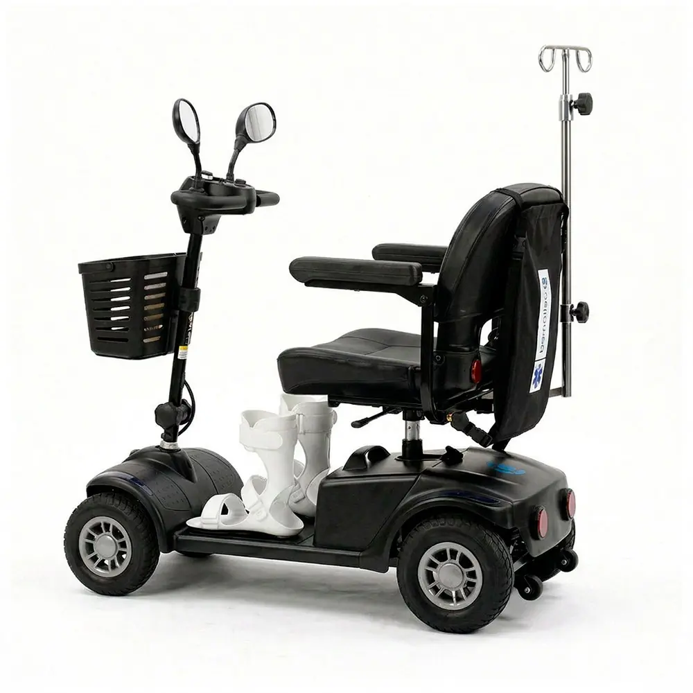 Cadeira Motorizada Scooter Médica LB Light Dellamed até 136kg, da Dellamed, foto 6