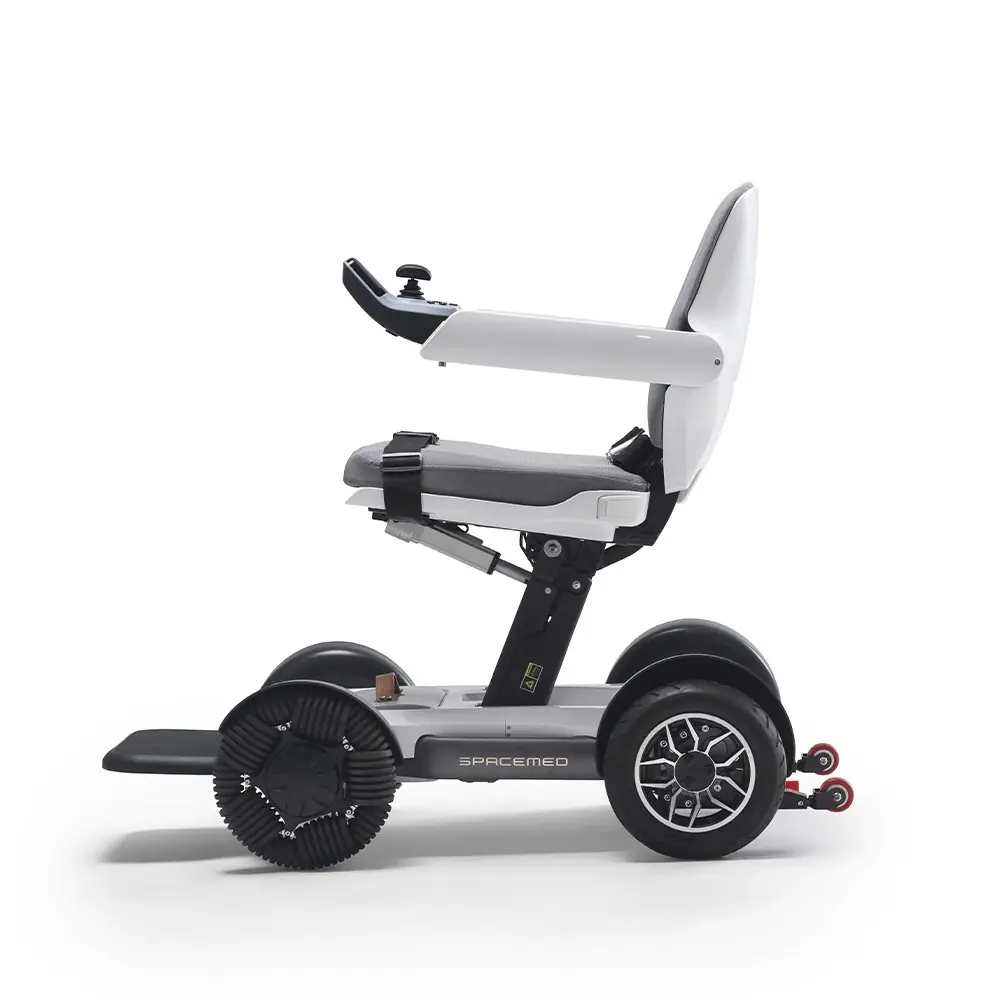 Cadeira Motorizada Spacemed Dobrável Dellamed, até 120 Kg, assento 42 cm, da Dellamed, foto 3