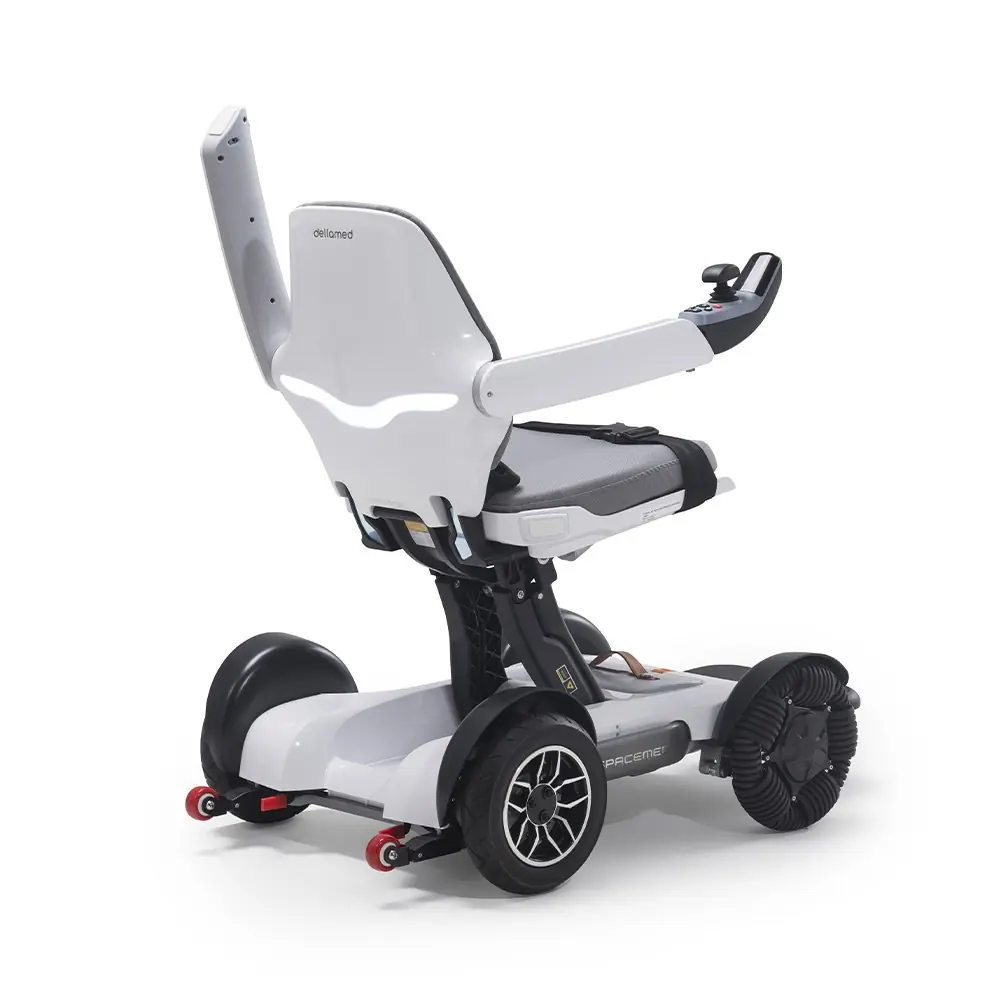 Cadeira Motorizada Spacemed Dobrável Dellamed, até 120 Kg, assento 42 cm, da Dellamed, foto 4