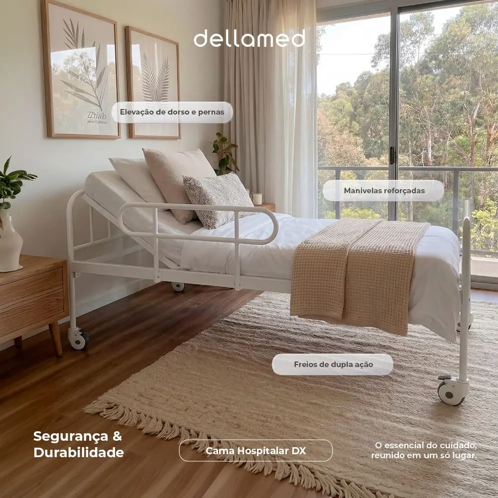 Cama Hospitalar 2 Movimentos DX Dellamed, da Dellamed, foto 7