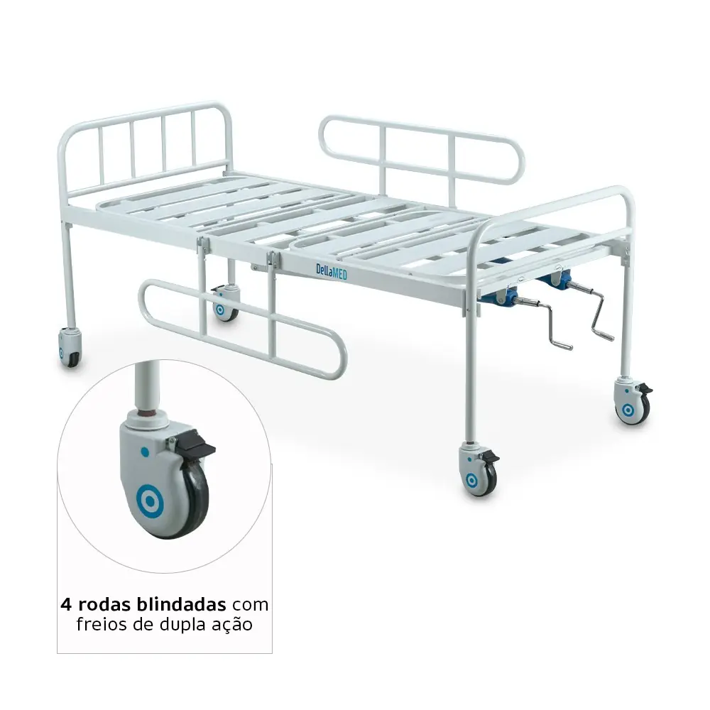 Cama Hospitalar DX2 2 Movimentos até 180 Kg Dellamed, da Dellamed, foto 4