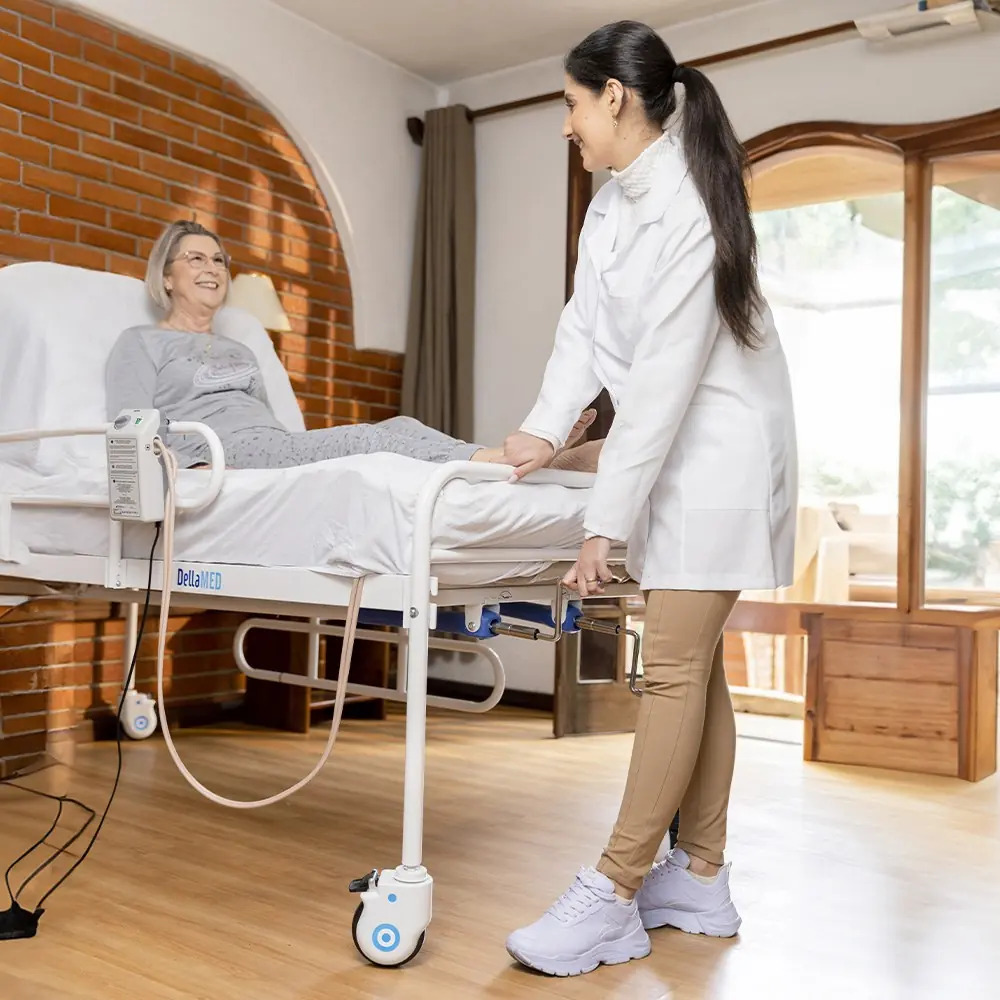 Cama Hospitalar DX2 2 Movimentos até 180 Kg Dellamed, da Dellamed, foto 6