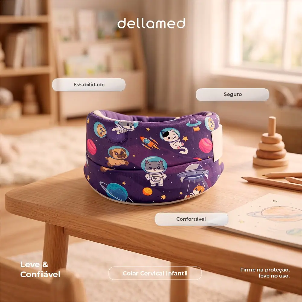 Colar Cervical Infantil Dellamed, da Dellamed, foto 6