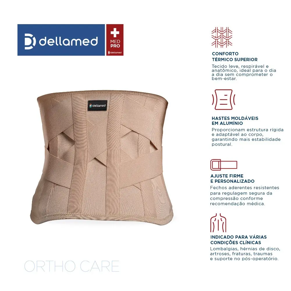 Colete Putti Baixo Ortho Care Dellamed, da Dellamed, foto 2