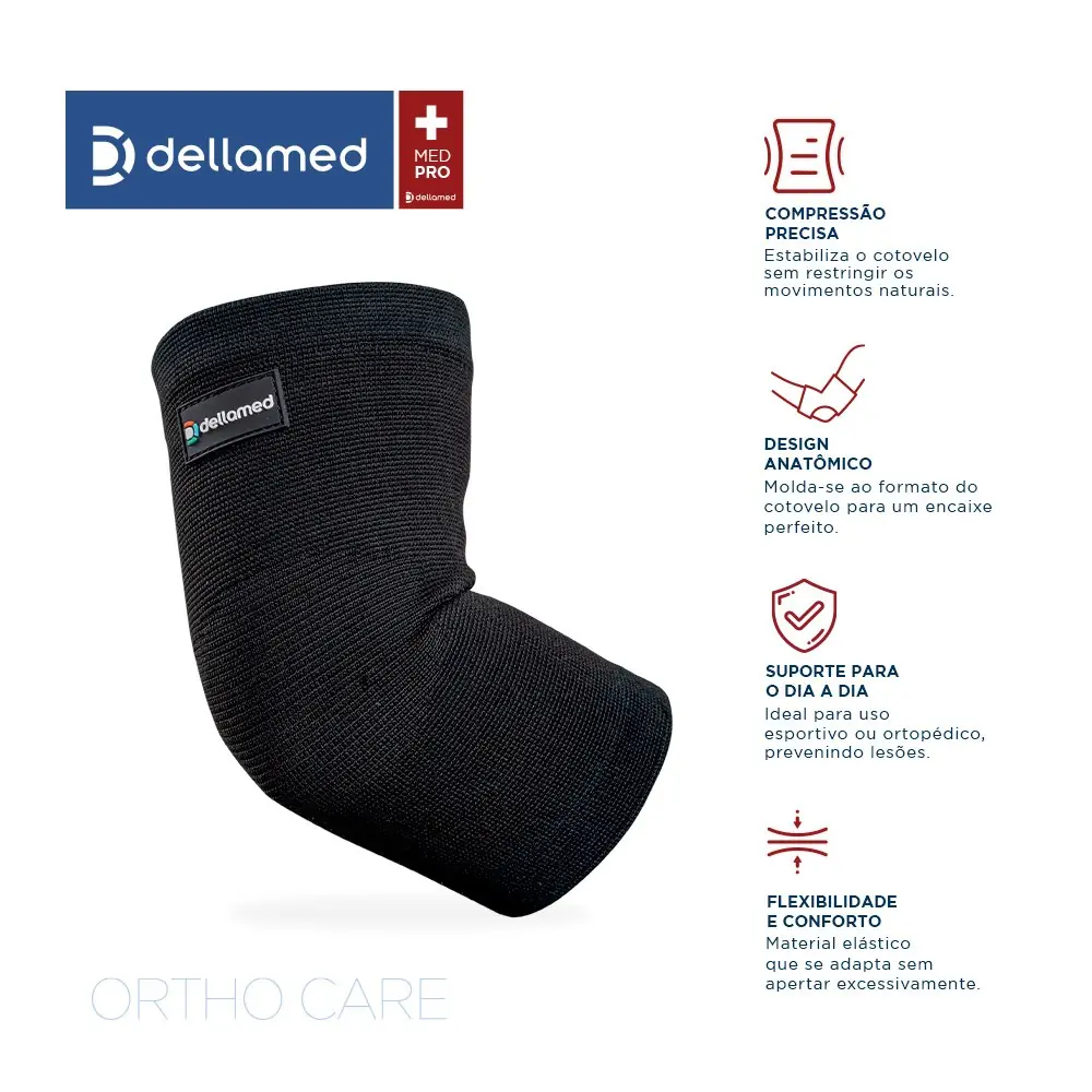 Cotoveleira Elástica Ortho Care Dellamed, da Dellamed, foto 2