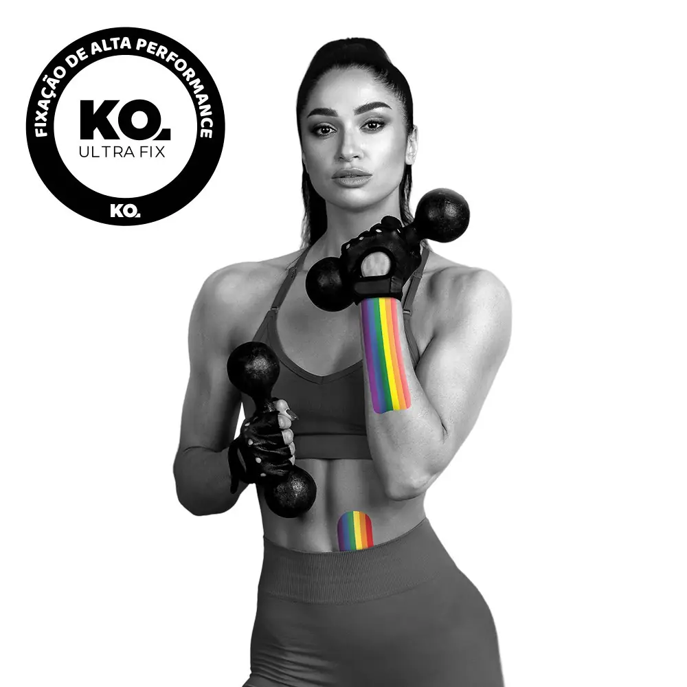 Fita Kinesio Elástica Adesiva Rainbow Dellamed, da Dellamed, foto 5