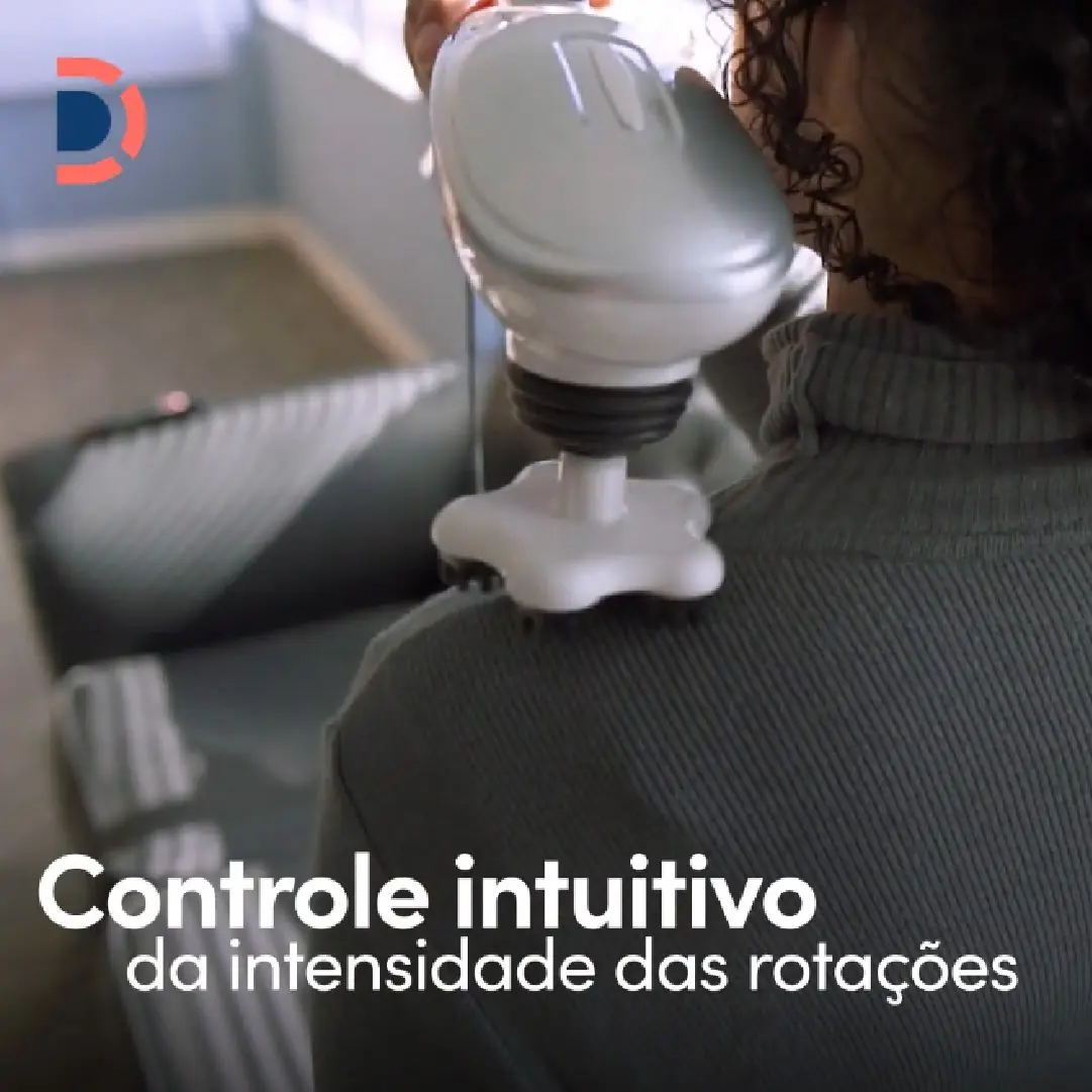 Massageador Corporal Hammer com 5 Discos Massageadores Dellamed, da Dellamed, foto 6