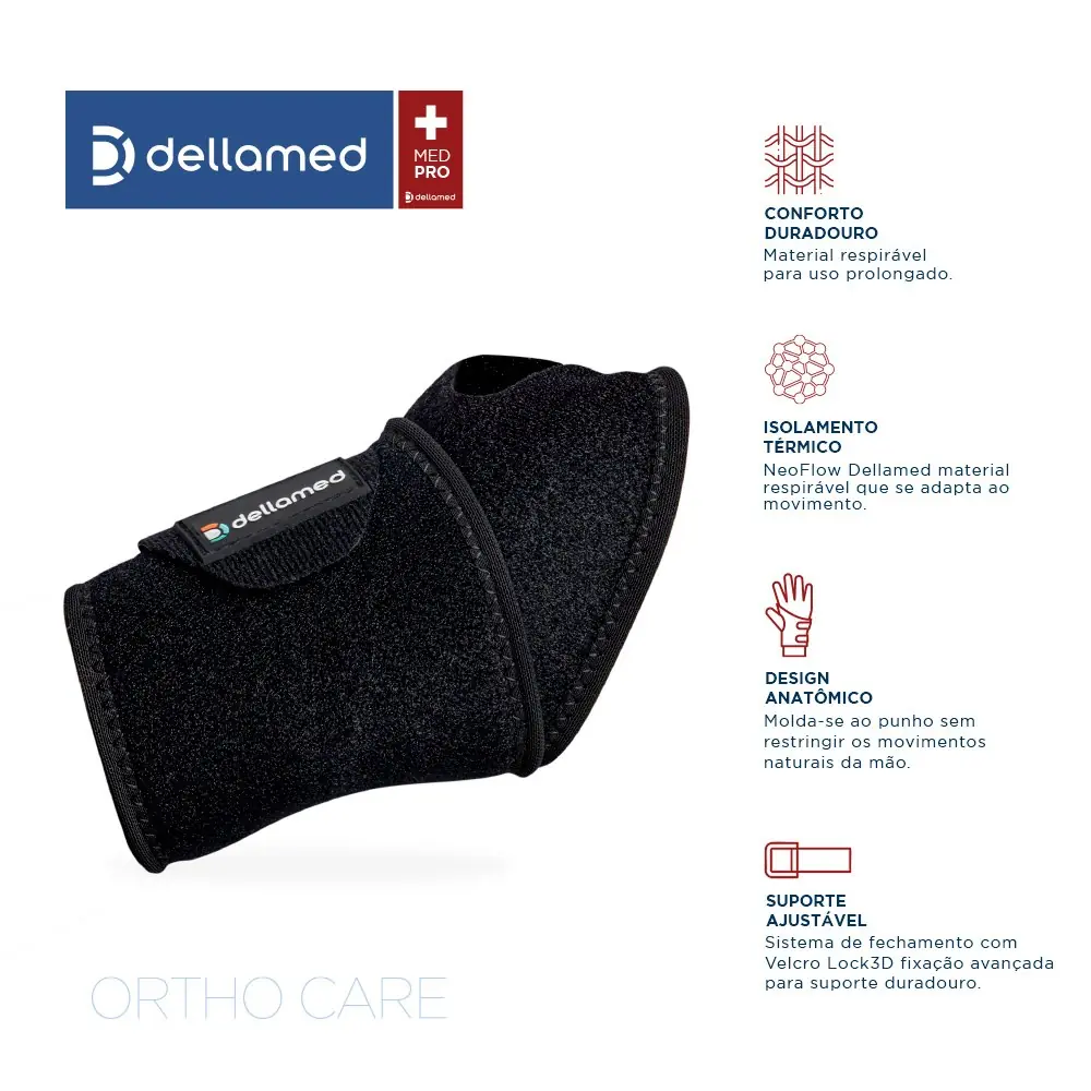 Munhequeira Ajustável Ortho Care Dellamed, da Dellamed, foto 2