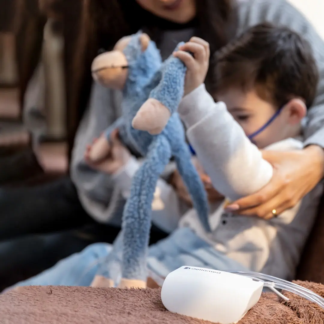 Nebulizador Inalador de Ar Comprimido Adulto e Infantil Dellamed, da Dellamed, foto 6