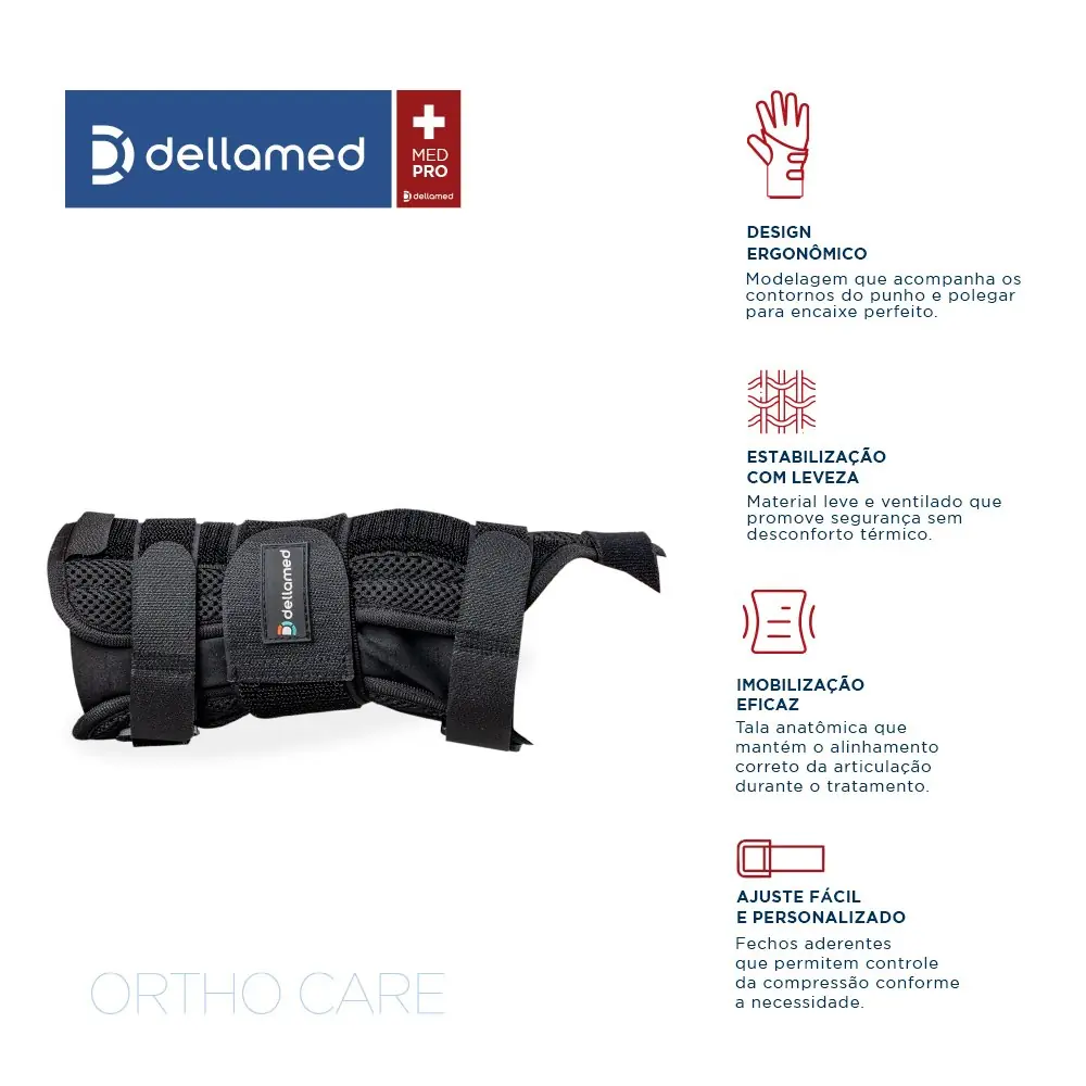 Tala Longa com Polegar Ortho Care Dellamed, da Dellamed, foto 2