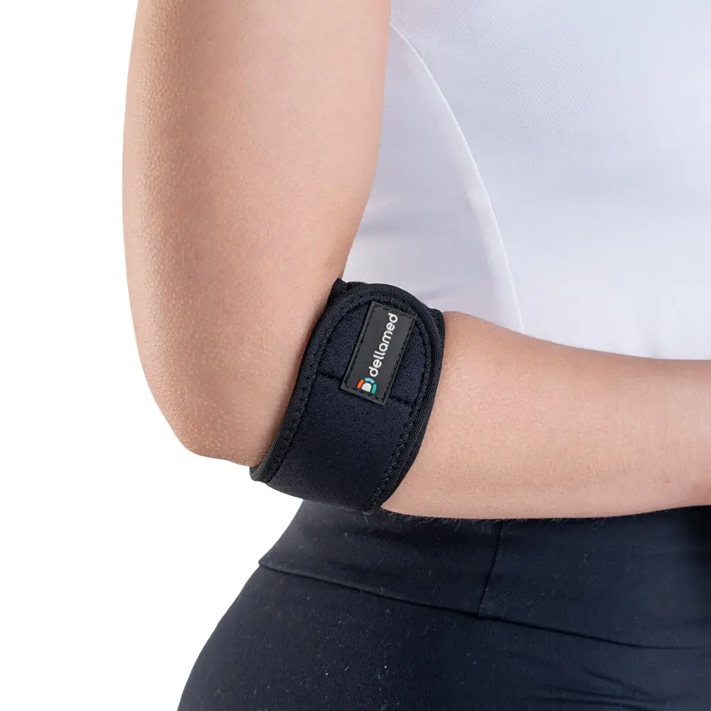 Tennis Elbow Dellamed com Neoprene Ajustável, Coxim Interno e Conforto Extremo, da Dellamed, foto 3