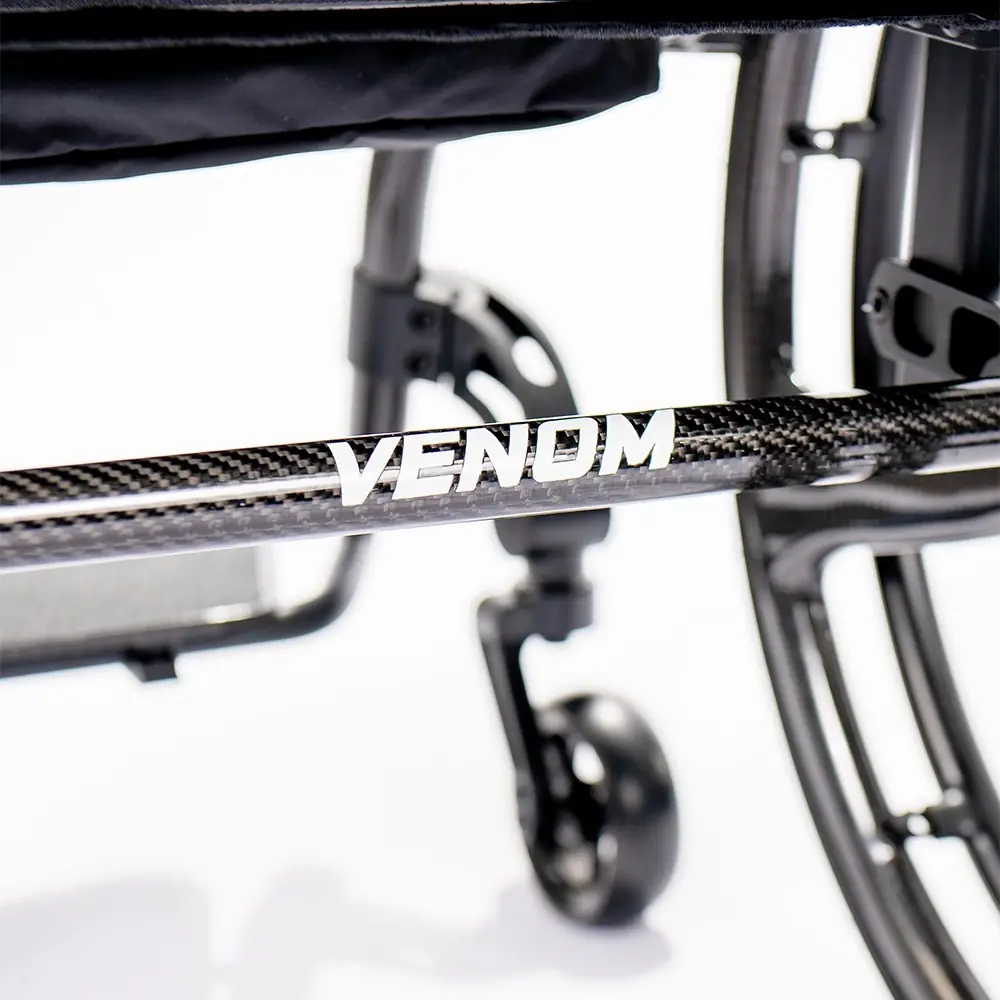 Cadeira de Rodas Monobloco em Fibra de Carbono Venom Carbon, da Mobility Brasil, foto 6